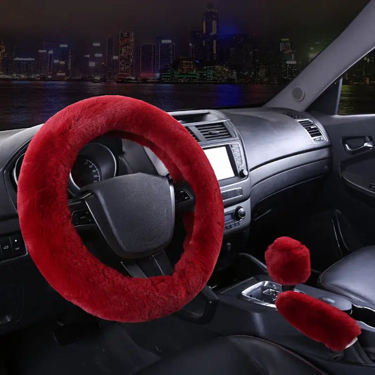 Housse de Volant Moelleuse et Luxueuse en Laine