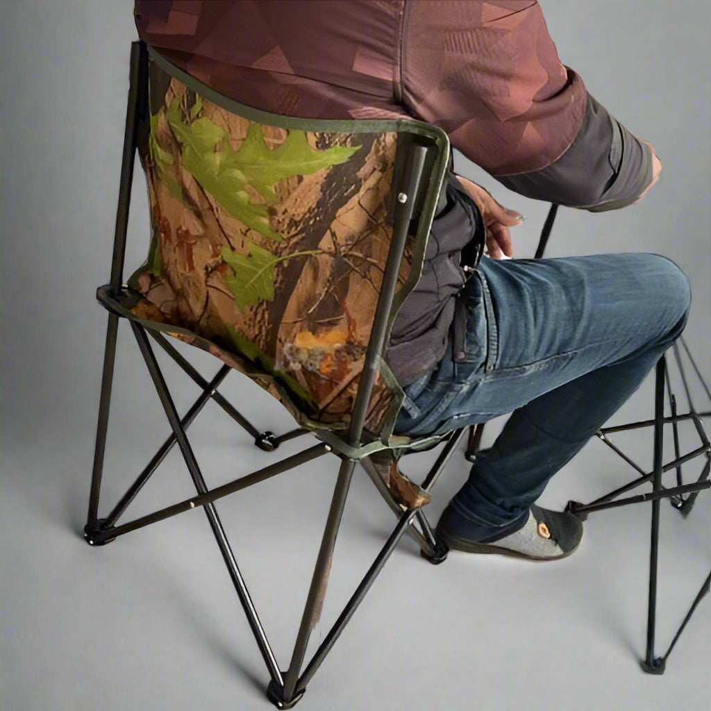 Ensemble de Camping Pliable avec Table et 4 Chaises