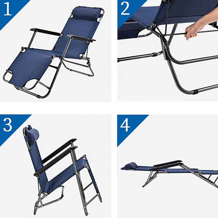 Chaise pliante Portable en tissu Oxford