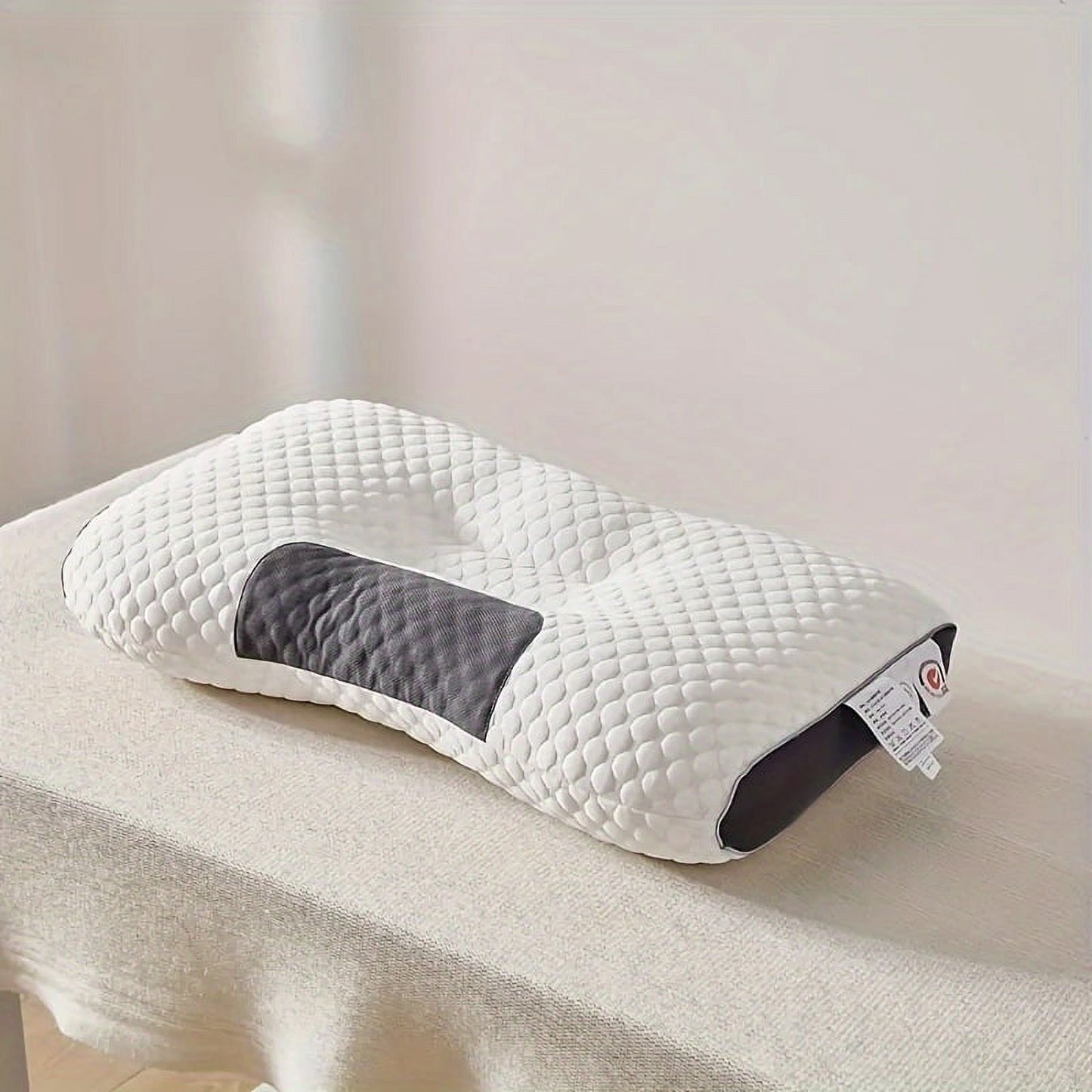 Missov-Oreiller Ergonomique 3D - Soutien Cervical Optimal pour Toutes les Positions de Sommeil Confort Supérieur