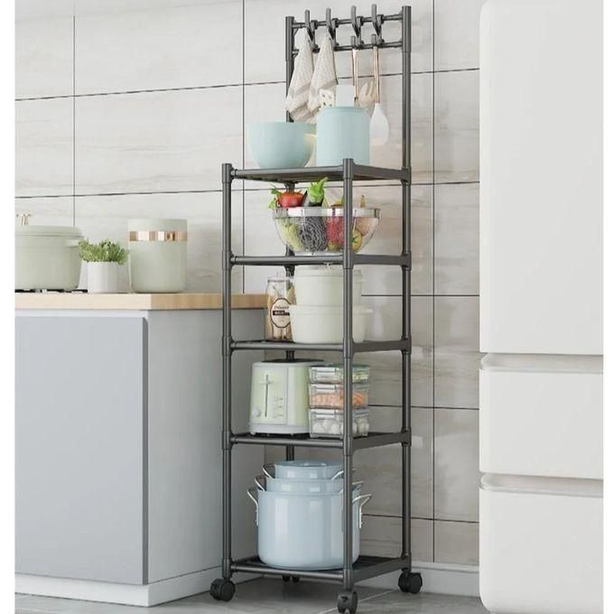 Étagère de rangement domestique multicouche