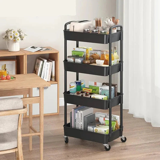 Chariot mobile de rangement et d'organisation
