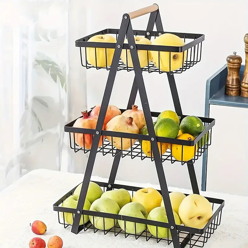 Étagère de rangement classique à 2/3 niveaux en métal