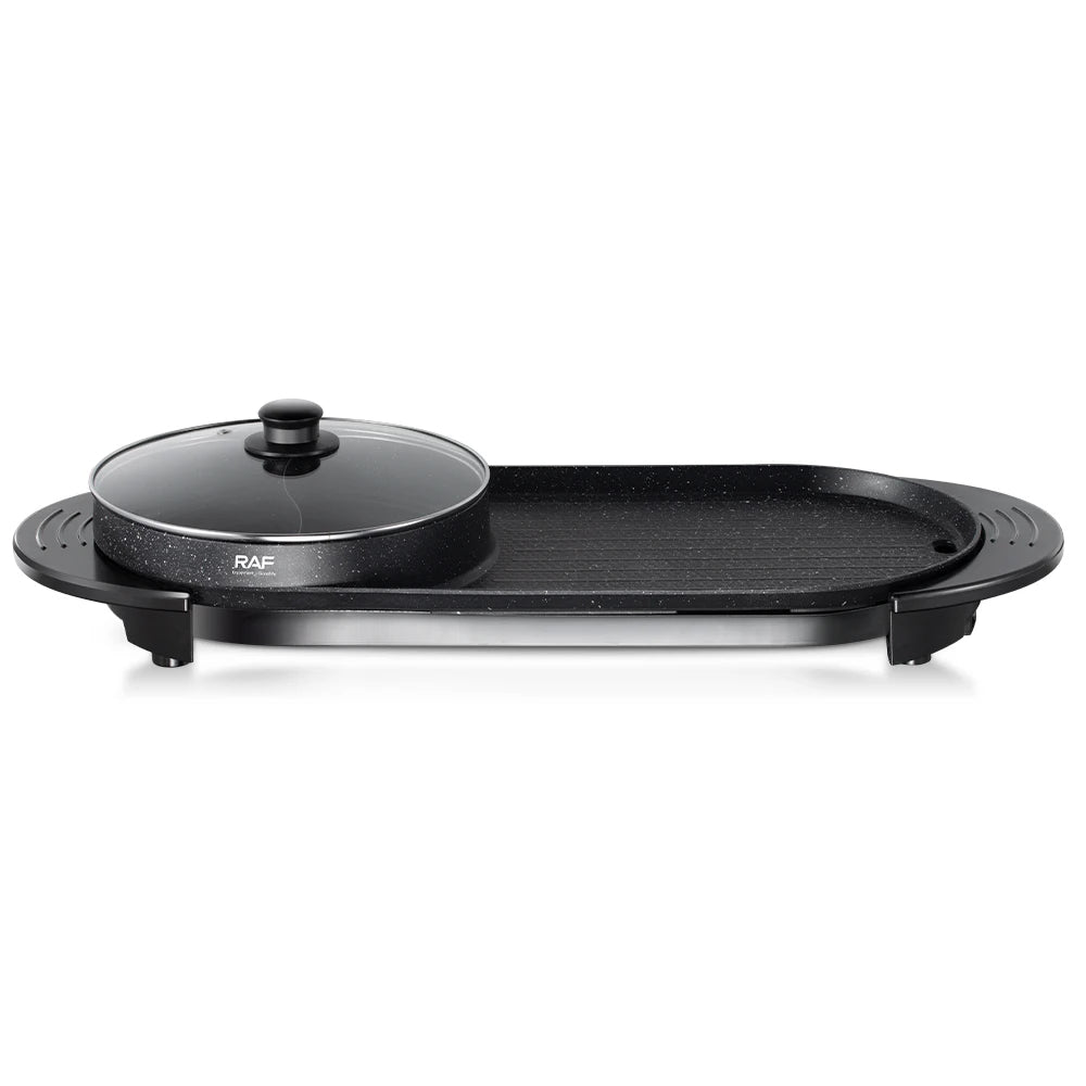 Grill Électrique Antiadhésif – Haute Performance & Cuisson Saine