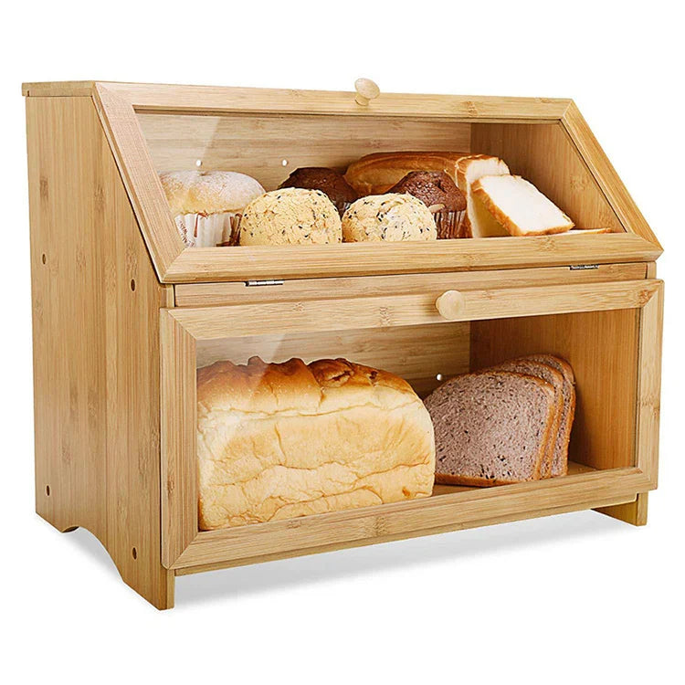 Boîte à Pain en Bambou