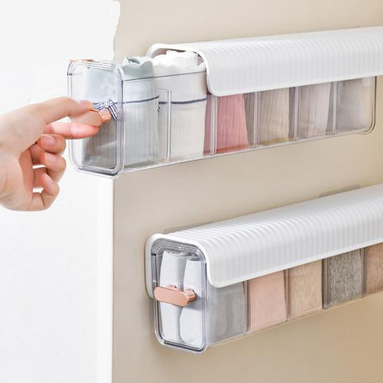 boîte de rangement murale pour vêtements