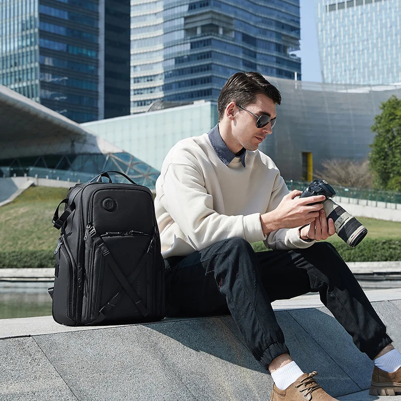 Sac à Dos Multifonction pour Photographie : Grande Capacité, Accès Rapide et Protection Optimale