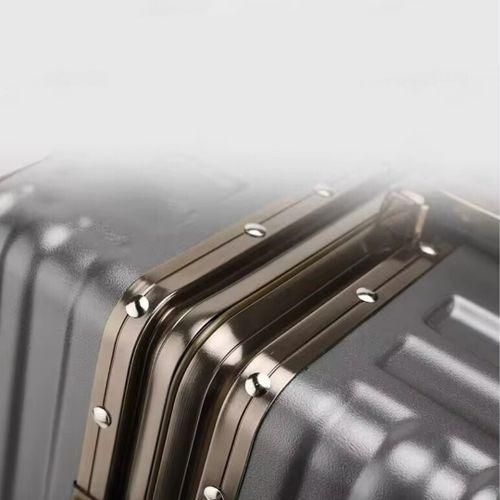 Ensemble de bagages de luxe en aluminium, 3 pièces