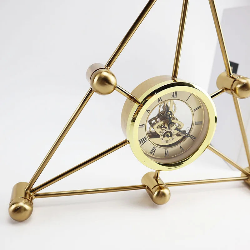 Mini Horloge Artisanale en Métal