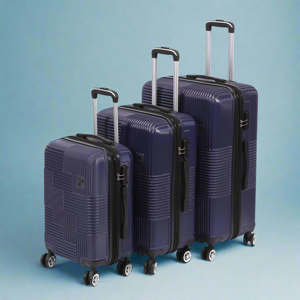 Lot de 3 valises de voyage