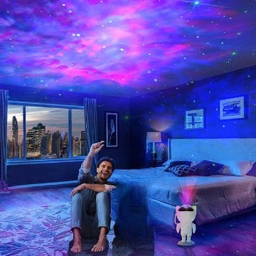 Projecteur Astronaute Galaxie : Explorez l'univers avec cette lampe étoilée unique