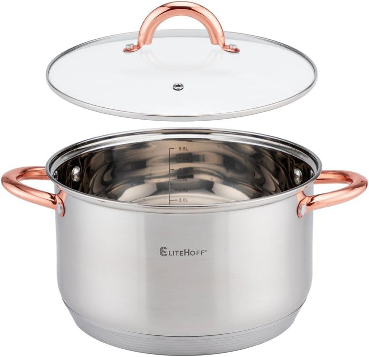 Ensemble de Casseroles Inox 7 Couches