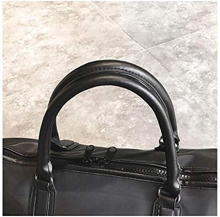 Sac à bandoulière en tissu Oxford imperméable à motif de lettres roses