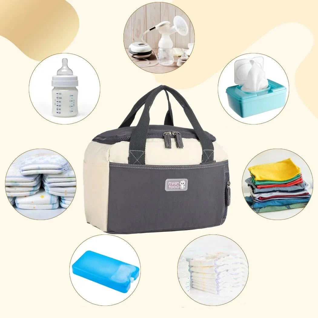 Sac à lunch isotherme portable de grande capacité