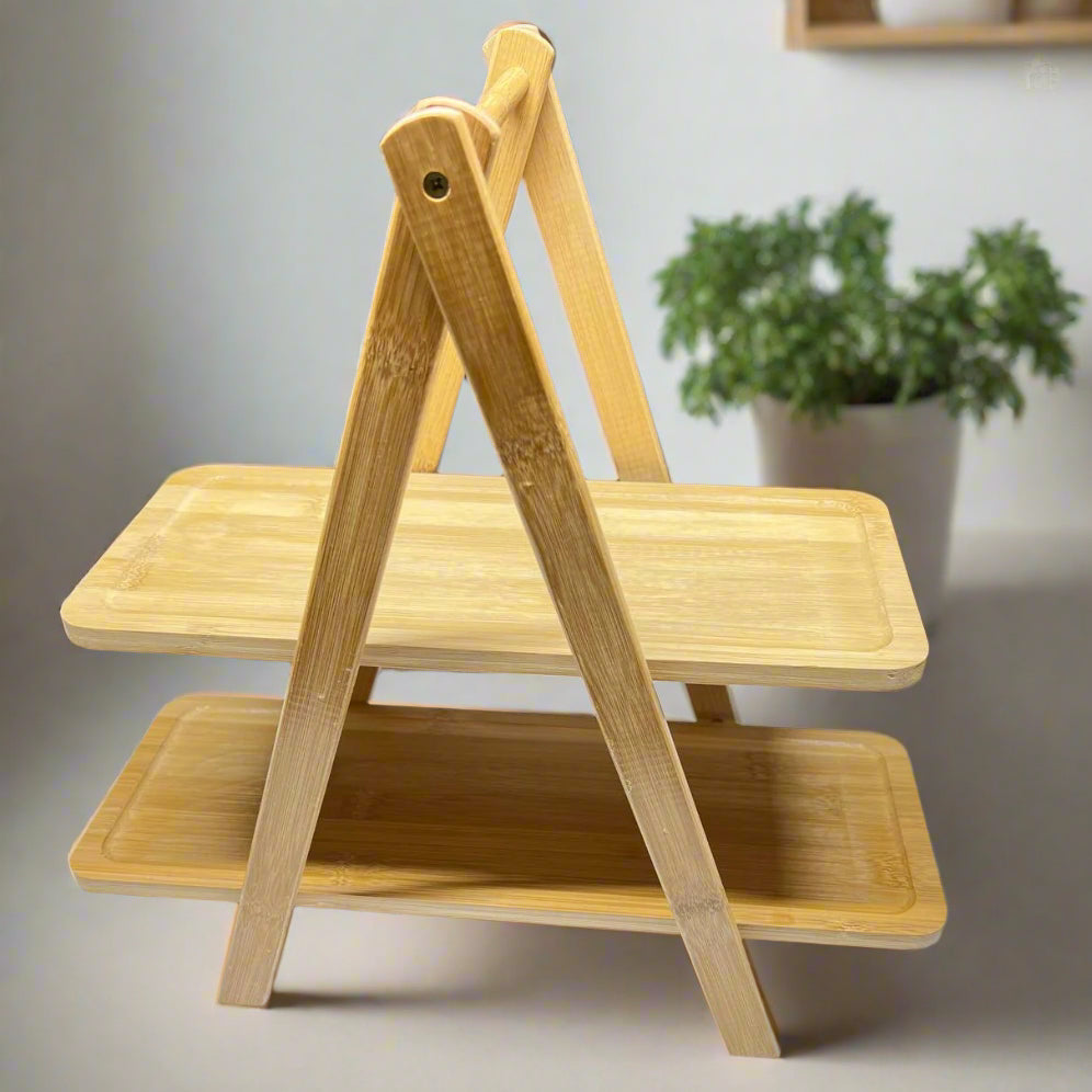 Multi-niveaux en Bambou Alimentaire