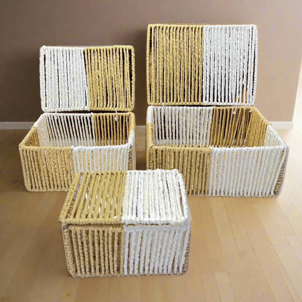 Set de 3 Boîtes de Rangement