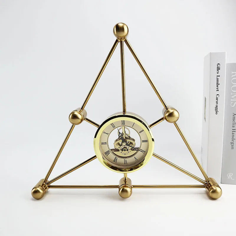 Mini Horloge Artisanale en Métal