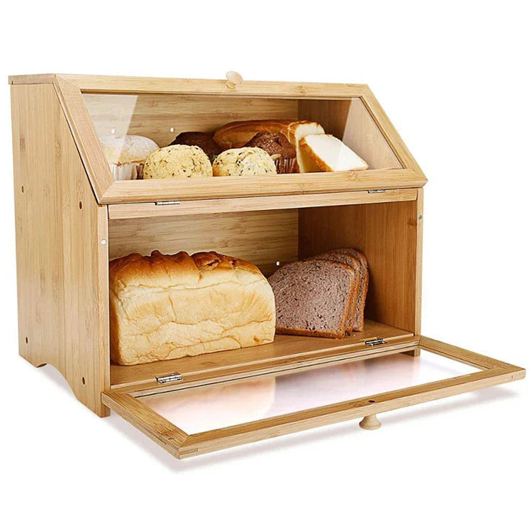 Boîte à Pain en Bambou