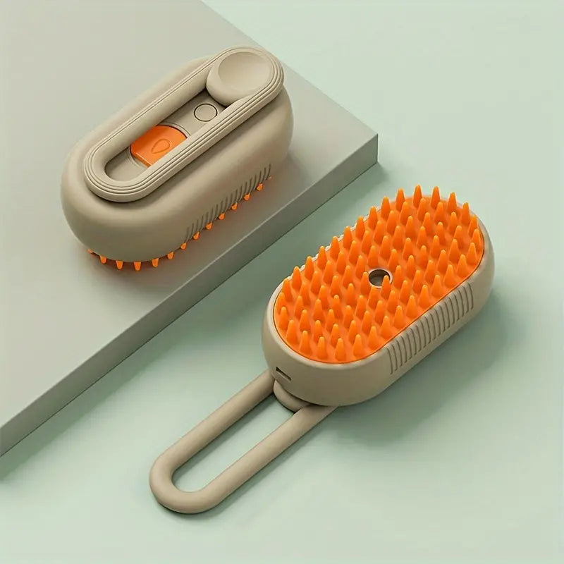 Brosse à Vapeur 3 en 1 : Le Soin Complet pour Votre Chat