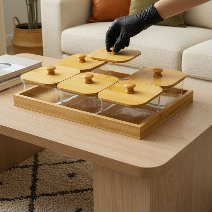 Ensemble de Bocaux en Verre