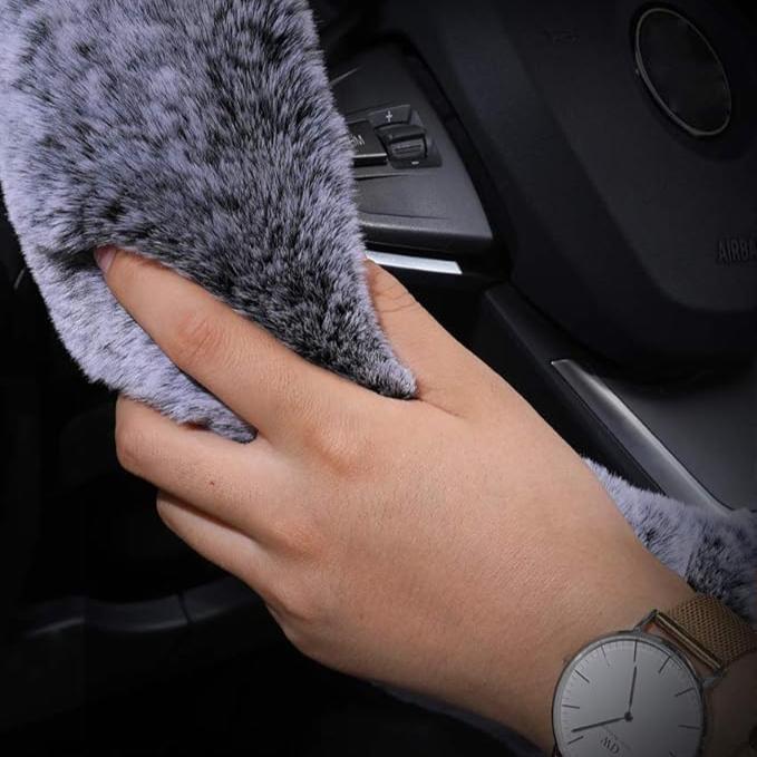 Housse de Volant Moelleuse et Luxueuse en Laine