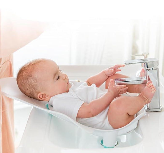 Baignoire Pliable pour Bébé , Adaptable aux Lavabos