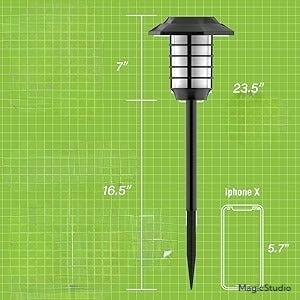 LED flamme solaire lumière jardin pelouse lumière