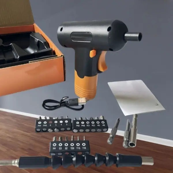 Tournevis électrique à 24 pièces de test rechargeable