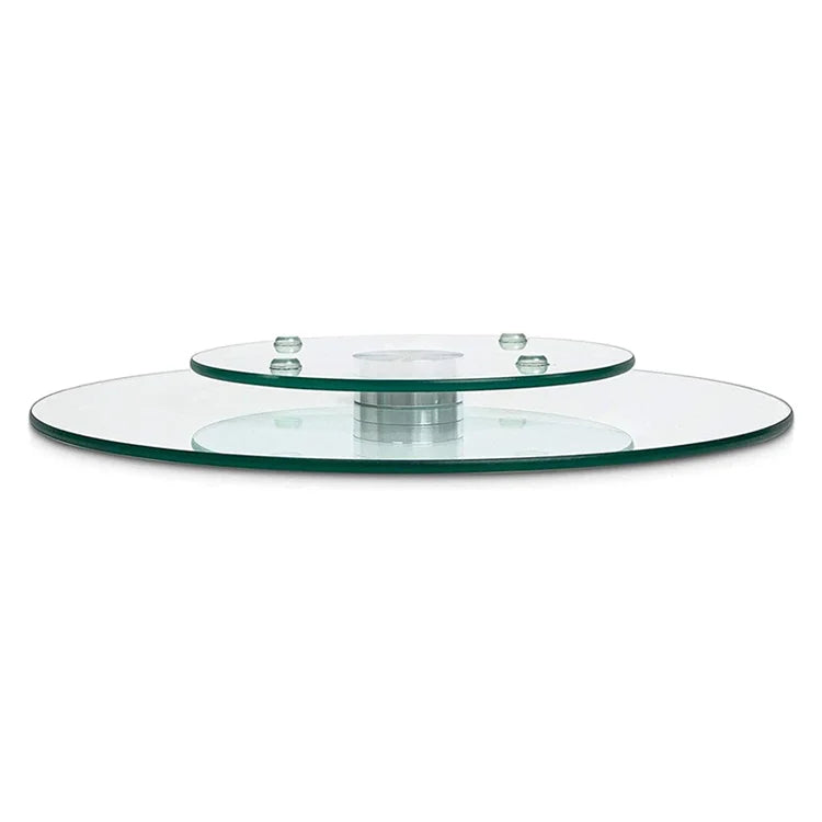 Plateau à Gâteau Rotatif en Verre