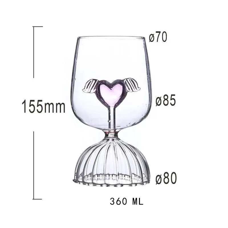 Tasse à Jus Romantique Réutilisable