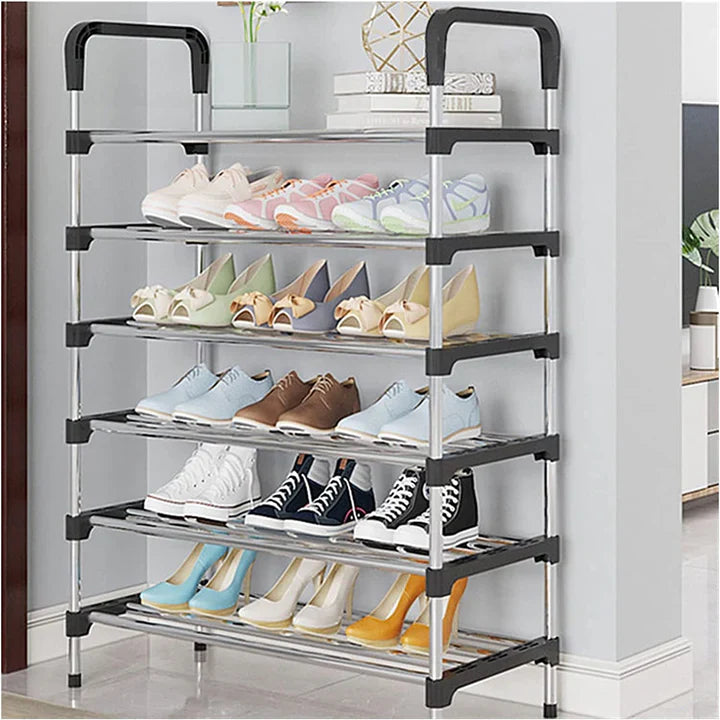 Étagère à chaussures à 6 niveaux