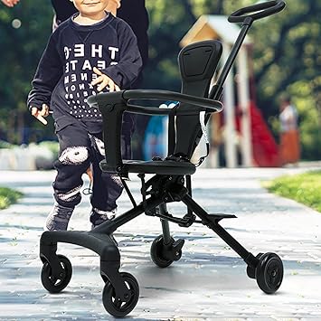 Poussette légère avec siège rotatif à 360° , compacte et pratique pour bébé