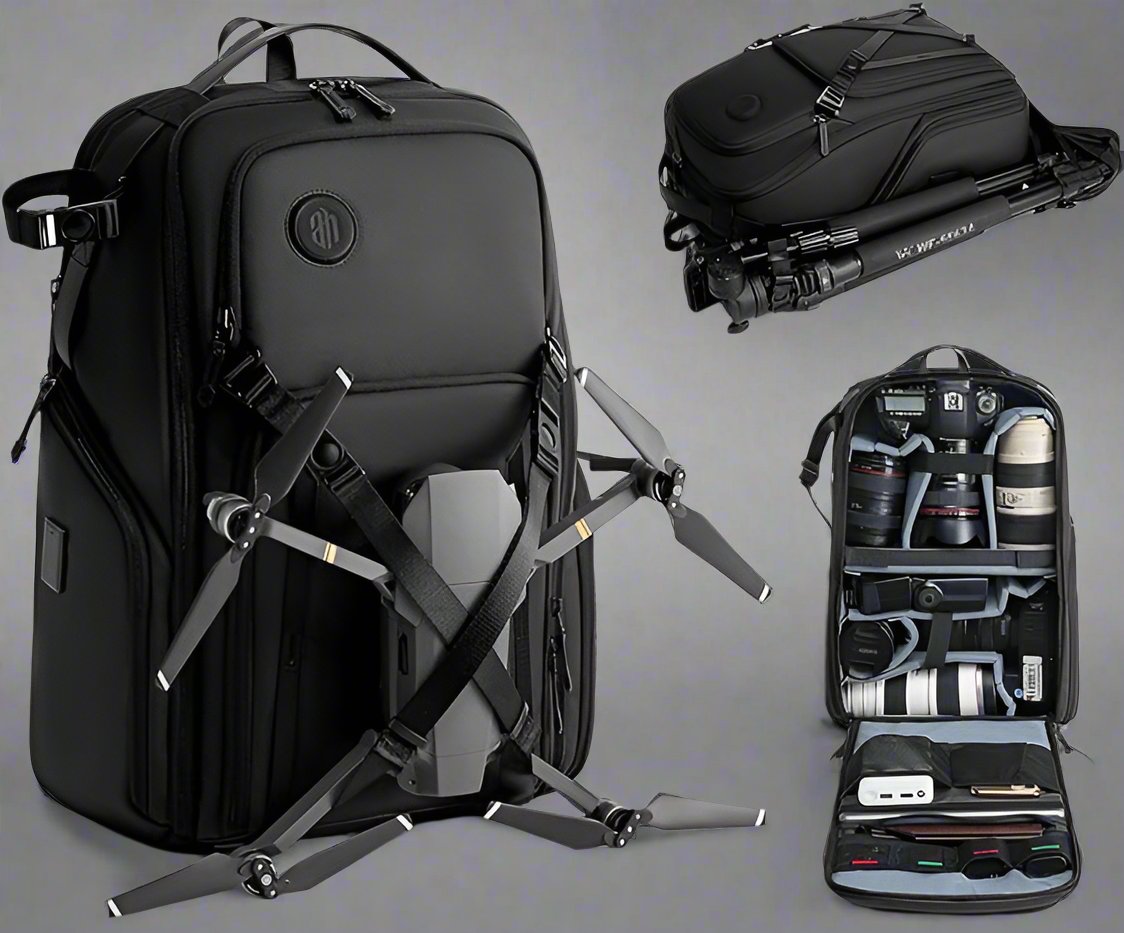 Sac à Dos Multifonction pour Photographie : Grande Capacité, Accès Rapide et Protection Optimale