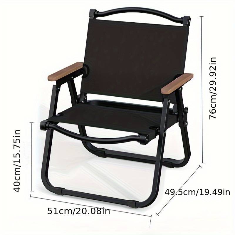 Chaise de Camping extérieure Portable, chaise pliante, relaxation, ultralégère