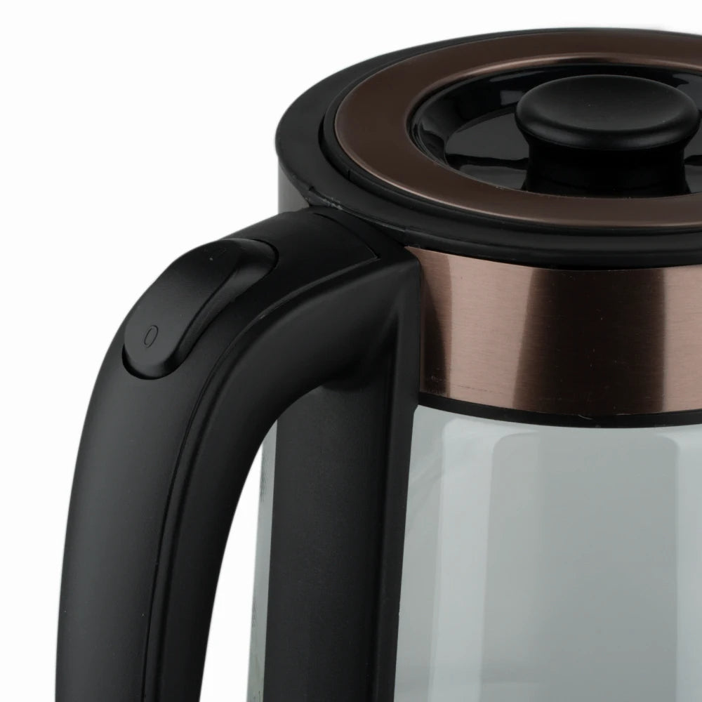 Bouilloire électrique en verre de 2,2 litres