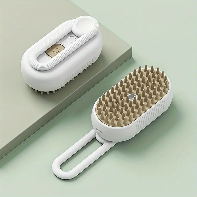 Brosse à Vapeur 3 en 1 : Le Soin Complet pour Votre Chat