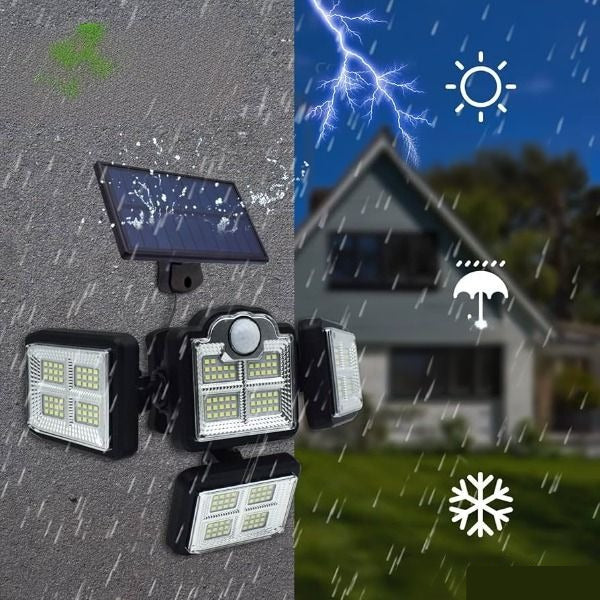Lot de 4 Lampes avec Détecteur de Mouvement et Télécommande