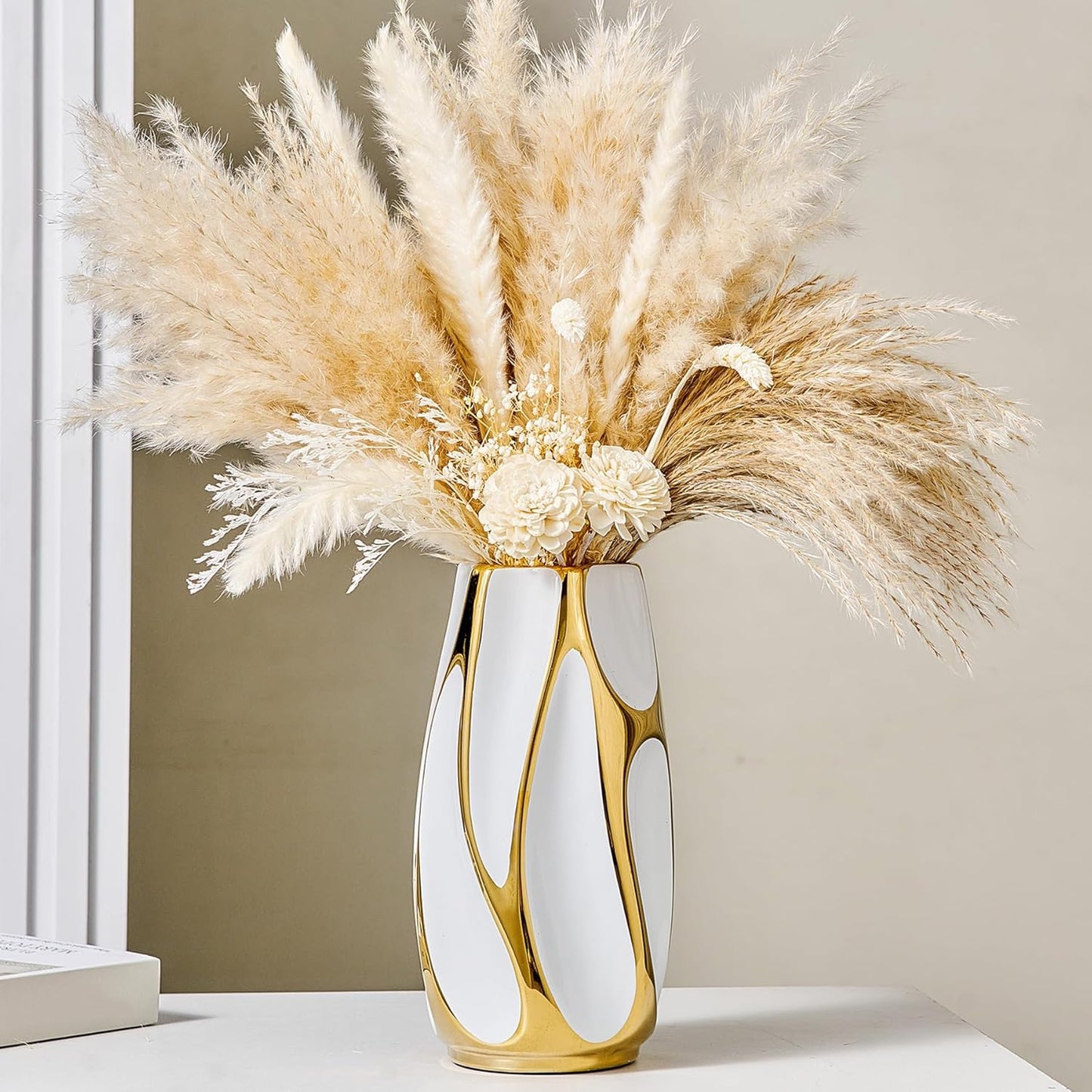 Vases décoratifs minimaliste pour le salon, 3pcs