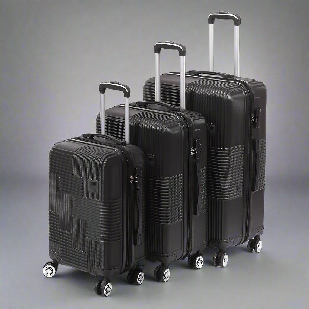 Lot de 3 valises de voyage