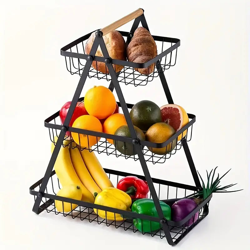 Étagère de rangement classique à 2/3 niveaux en métal