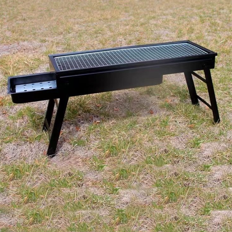 Barbecue portable multifonction sans fumée pliable au charbon de bois