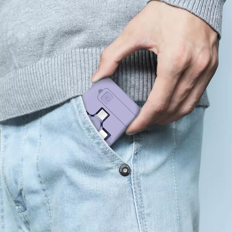 Câble de charge rétractable 3 en 1