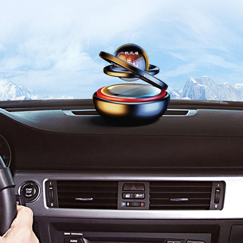 Désodorisant de voiture solaire, diffuseur d'arômes d'origine.
