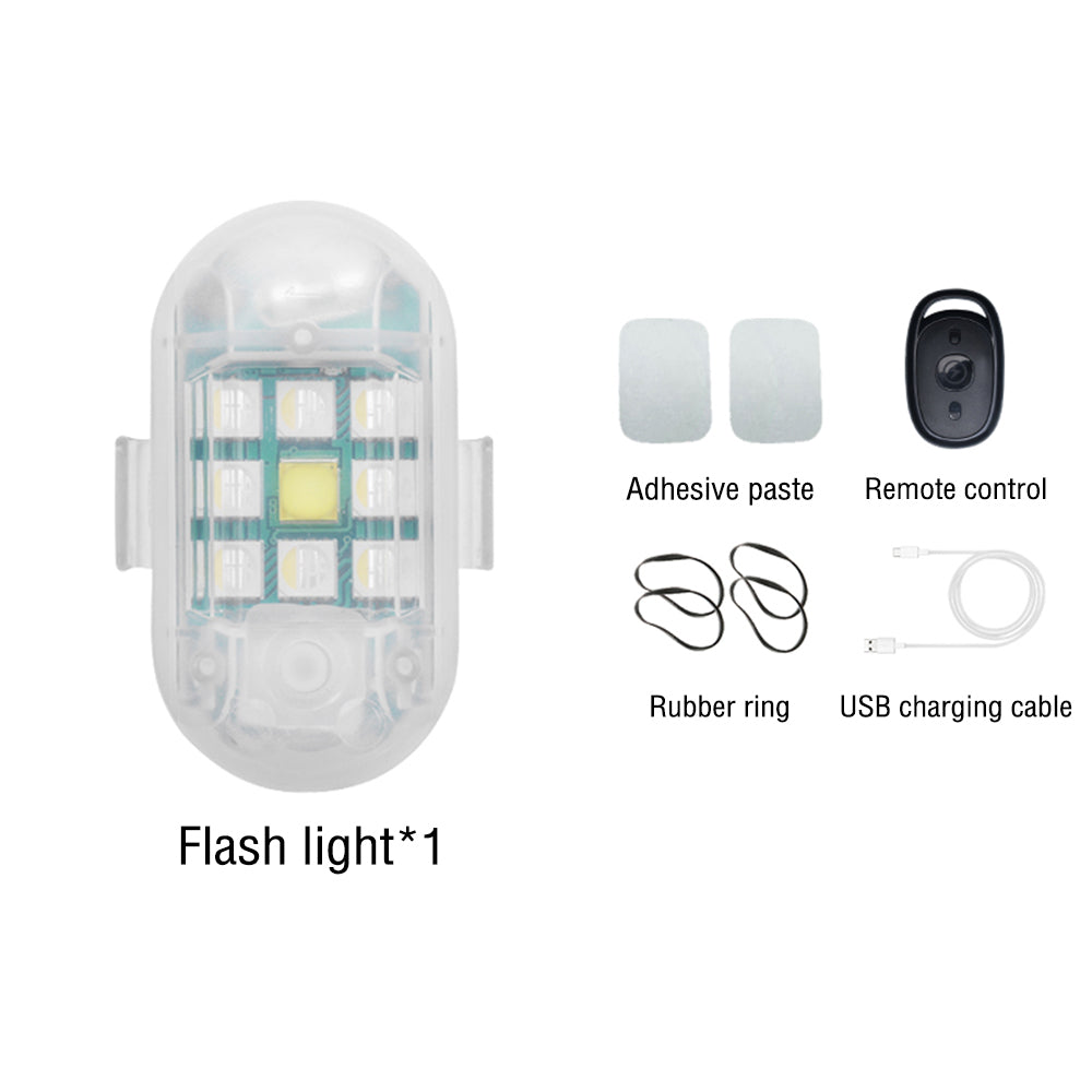 Lumière Stroboscopique LED Anti-Collision avec Télécommande Sans Fil