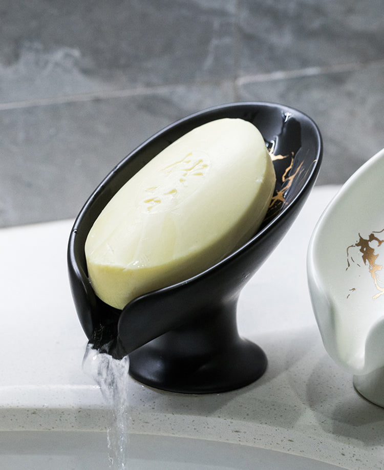 Porte-savon Portable en céramique de luxe