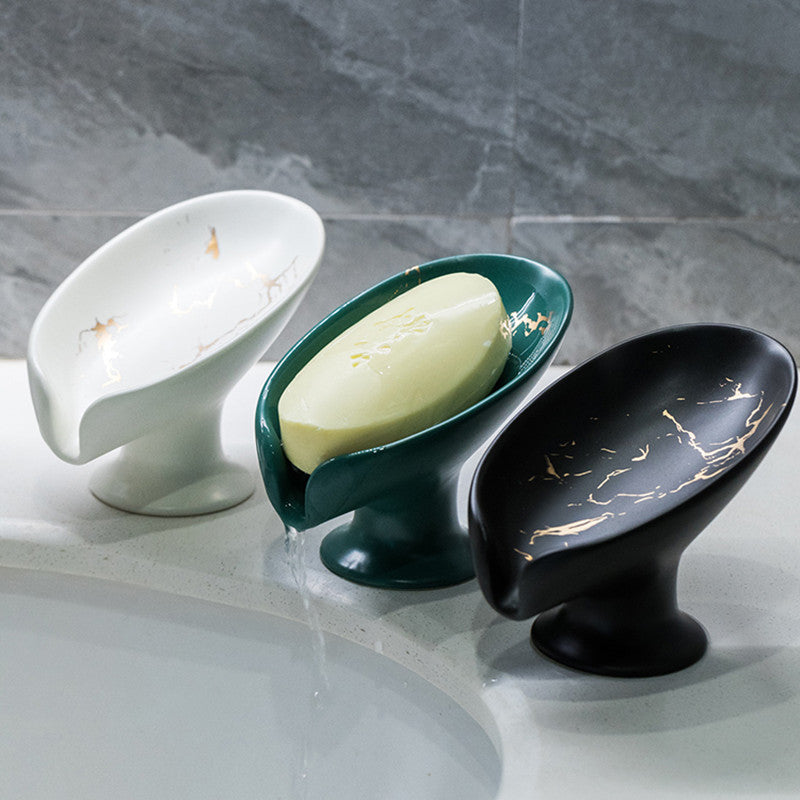 Porte-savon Portable en céramique de luxe