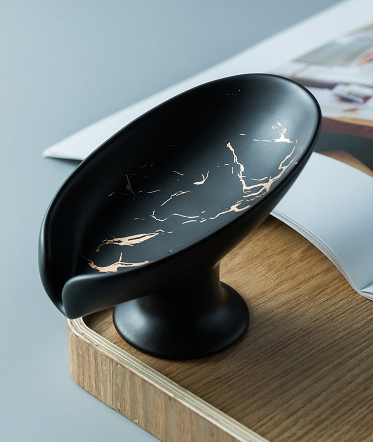 Porte-savon Portable en céramique de luxe