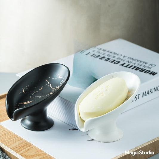 Porte-savon Portable en céramique de luxe