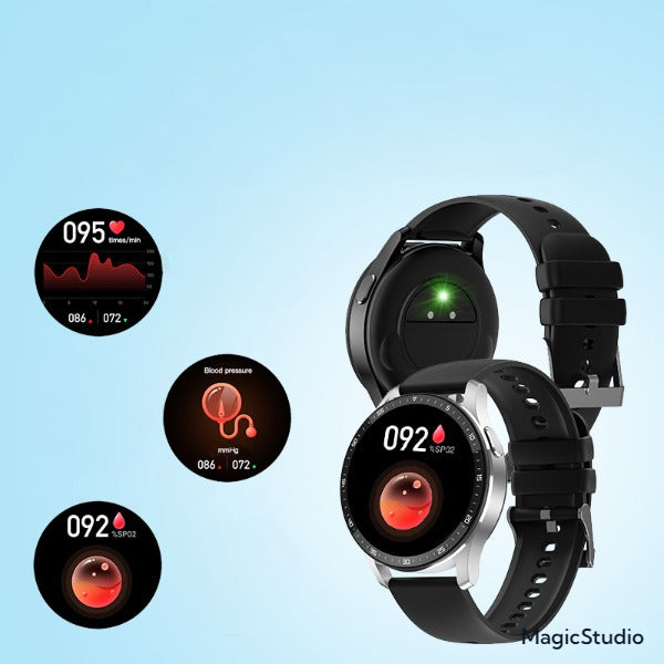 MISSOV-Montre connectée 2 en 1 pour les hommes et les femmes