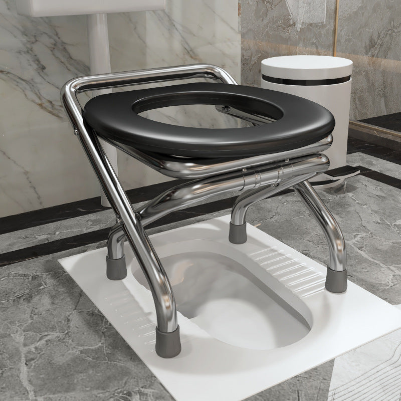 Chaise de Toilette Pliante et Portable
